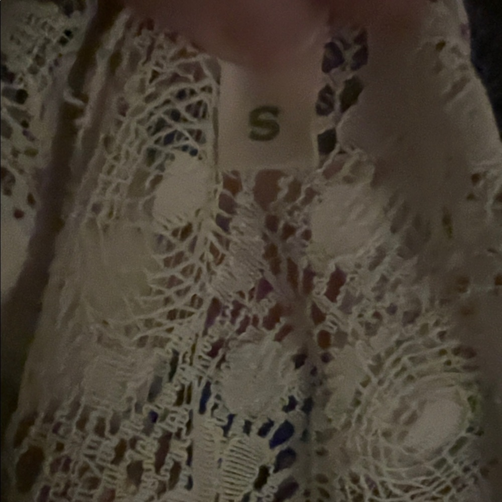 Anthropologie Tiny Floral Tank Top - White and Multicolor - Picture 6 of 6